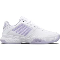 K-Swiss Court Express Women's Tennis Shoe (White/Purple)