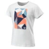 Wilson Girl's Prism Play Tech Tee (White) -Racquet Guys Shop WRA782101 0 SS20 PRISM PLAY TECH TEE Girls White.png.cq5dam.web .1200.1200