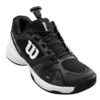 Wilson Rush Pro QL Junior Tennis Shoe (Black) -Racquet Guys Shop WRS326230 2