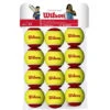 Wilson Starter Red Felt Junior Tennis Balls - 12 Pack 3 Wilson Starter Red Felt Junior Tennis Balls - 12 Pack -Racquet Guys Shop WRT137100 12ball Starter Red Transition