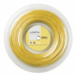 Luxilon 4G Rough 16L/1.25 Tennis String Reel (Gold)