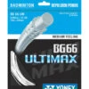 Yonex BG 66 Ultimax Badminton String (White) 3 Yonex BG 66 Ultimax Badminton String (White) -Racquet Guys Shop Yonex BG 66 Ultimax Badminton String white