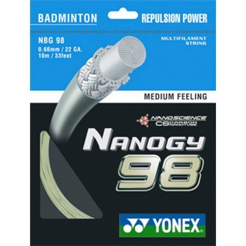 Yonex Nanogy BG 98 Badminton String (Cosmic Gold) 1 Yonex Nanogy BG 98 Badminton String (Cosmic Gold)