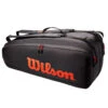 Wilson Tour 6 Pack Racquet Bag (Black/Red) -Racquet Guys Shop bdba2d1139b51468944e0d4f66a5f4a9bad37211 WR8011301 0 Tour 6PK RD BL new