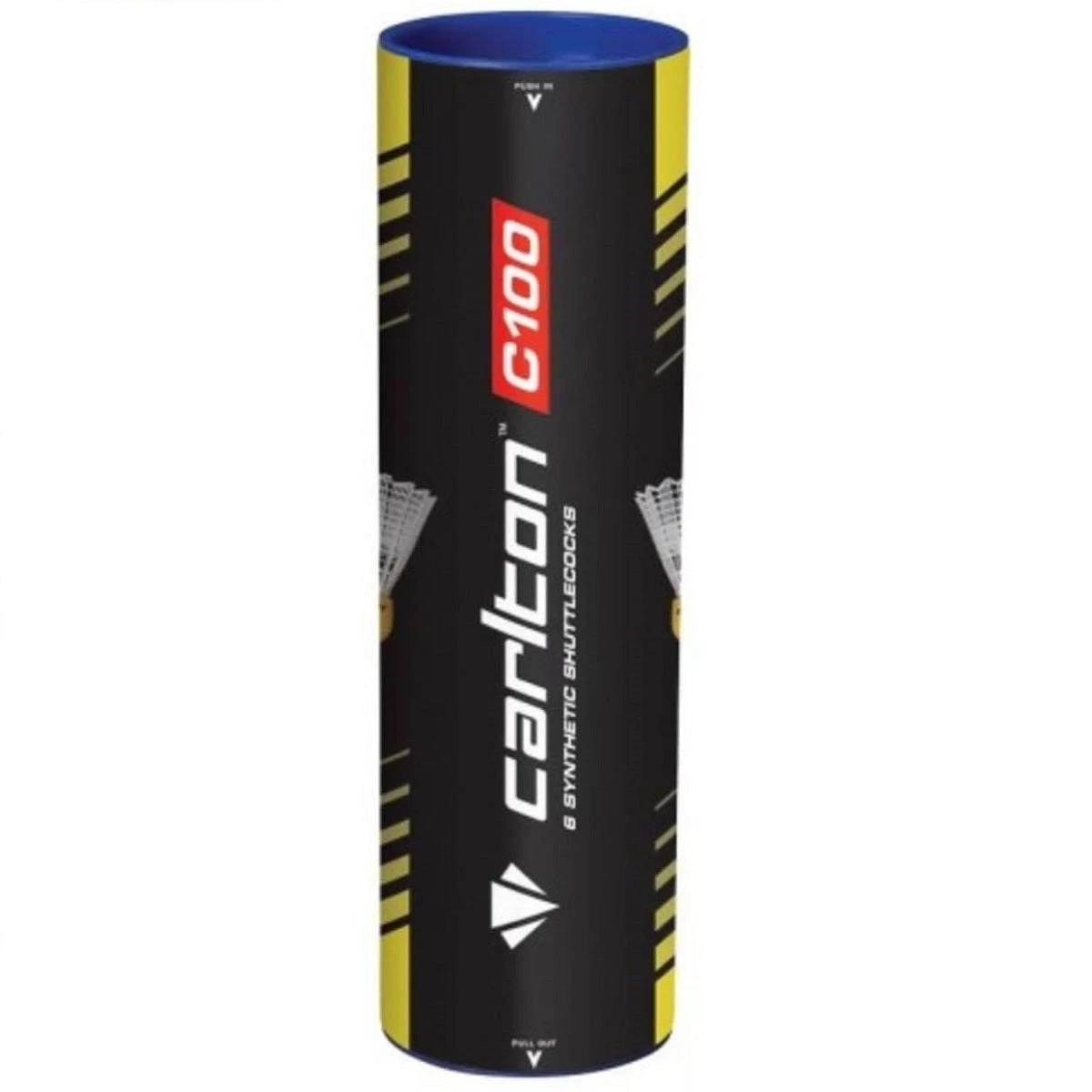 Carlton C100 Nylon Badminton Shuttlecocks (White) 1 Carlton C100 Nylon Badminton Shuttlecocks (White)