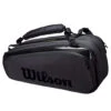 Wilson Pro Staff V13 Super Tour 9 Pack Racquet Bag (Black) 7 Wilson Pro Staff V13 Super Tour 9 Pack Racquet Bag (Black) -Racquet Guys Shop ef8ef465bfafc8990ea64e24ec8fd85e4ab388fc WR8010601 1 SUPER TOUR PRO STAFF 9PK BL v2