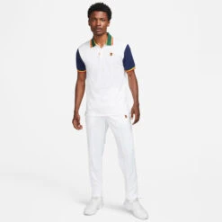 Nike Men's Heritage Suit Pant (White) -Racquet Guys Shop nikecourt tennis trousers szHqpc 5