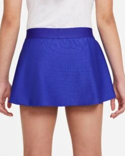 Nike Girls Dri-FIT Victory Flouncy Skirt (Concord/White) 8 Nike Girls Dri-FIT Victory Flouncy Skirt (Concord/White) -Racquet Guys Shop nikecourt victory older tennis skirt X2H05f 8