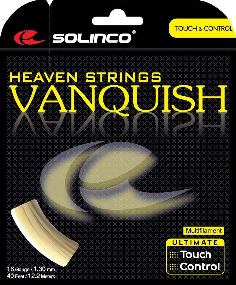 Solinco Vanquish 16/1.30 Tennis String (Natural) 1 Solinco Vanquish 16/1.30 Tennis String (Natural)