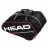 Head Tour Pickleball Supercombi 10 Pack Paddle Bag (Black/Orange) -Racquet Guys Shop tour supercombi removebg preview