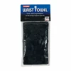 Tourna Wrist Towel 6" Extra Wide Wristband (Black)