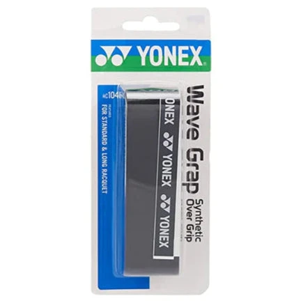 Yonex Wave Grap Overgrips 3 Pack (Black) 1 Yonex Wave Grap Overgrips 3 Pack (Black)