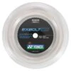 Yonex BG Exbolt 65 Badminton String Reel (White) -Racquet Guys Shop yonex exbolt 65 0 65mm badminton 200m reel white 26131